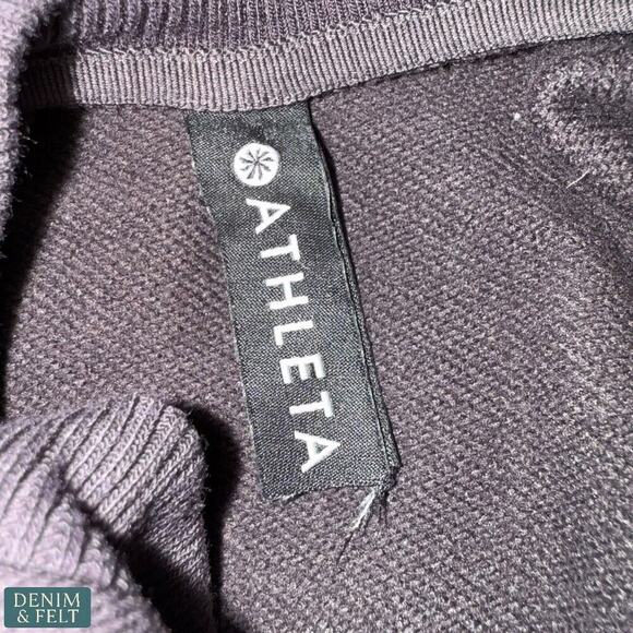 Athleta Potrero Sweatshirt Shale XXS Gray Relaxed Fit Crewneck ~ NEW!! - Picture 12 of 14